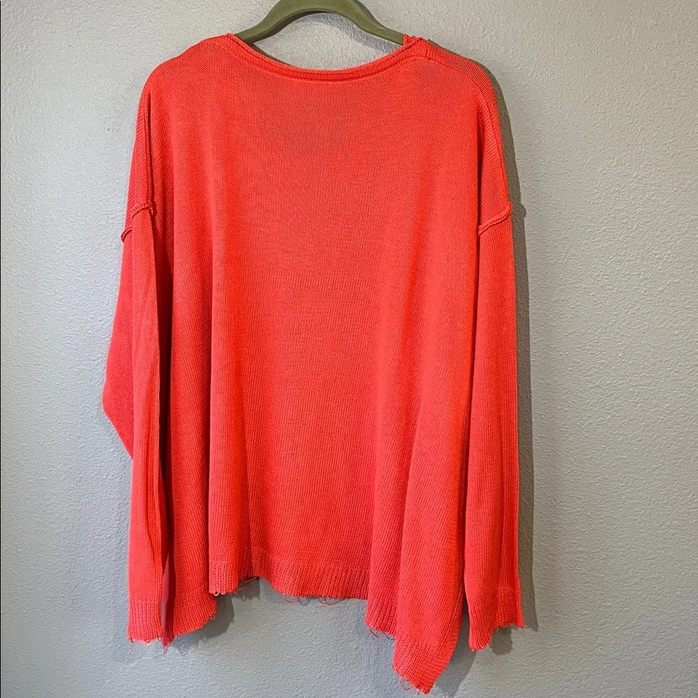 Easel woman’s sweater size 1X. Shredded